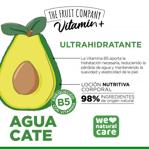 Loción Corporal Ultrahidratante de Aguacate - The Fruit Company - 3