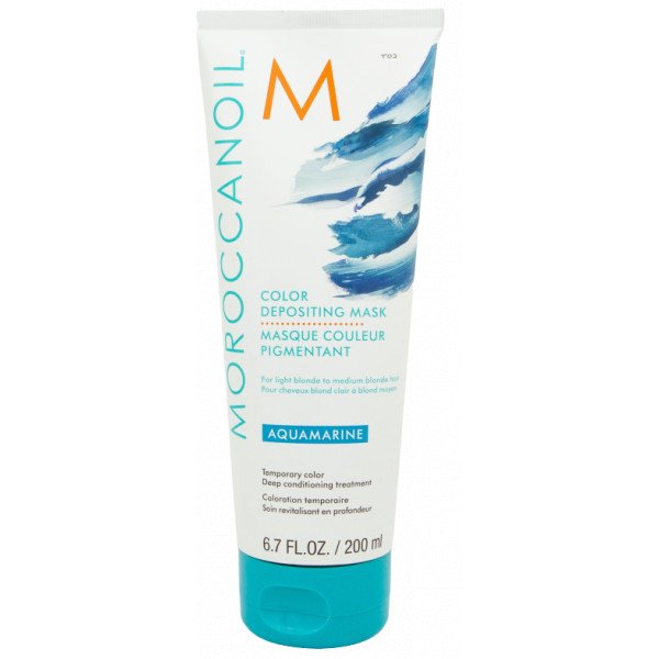Aquamarine Color Mask - Moroccanoil: 200 ml - 1
