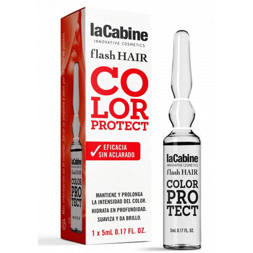 Flash Hair Ampollas Capilares Color Protect - La Cabine - 1