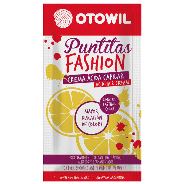 Crema ácida Capilar Puntitas Fashion - Otowil - 1