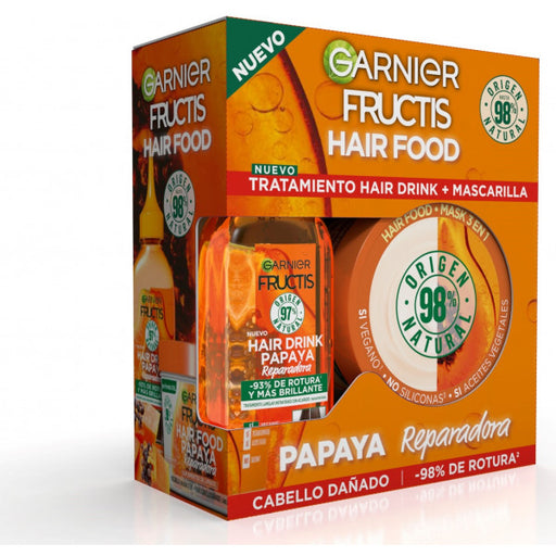 Hair Food Pack Tratamiento Hair Drink + Mascarilla para Pelo Dañado - Fructis - 1