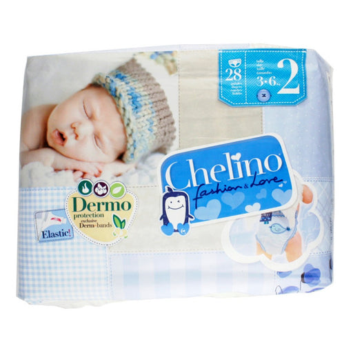 Pañal Bebé Recién Nacido Talla 2 - Chelino - 1