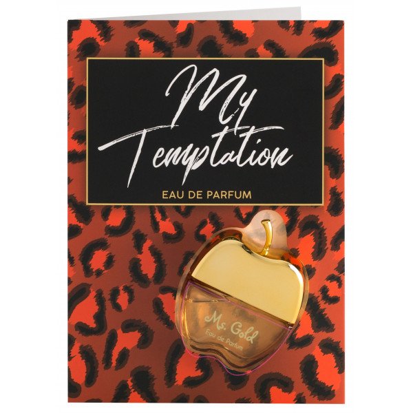 Perfume Card y Mini Colonia My Temptation - Flor de Mayo - 1