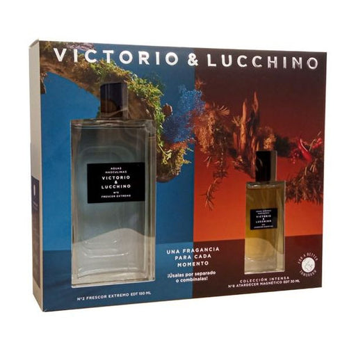 Aguas Masculinas Estuche Dos Perfumes: Set 2 Productos - Victorio & Lucchino - 1