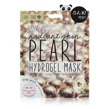 Mascarilla Facial de Hidrogel con Extractos de Perla - Pearl Hydrogel Mask - Oh K! - 1