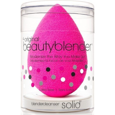 Original + Mini Limpiador Sólido - Esponja Original de Maquillaje - Beauty Blender - 1