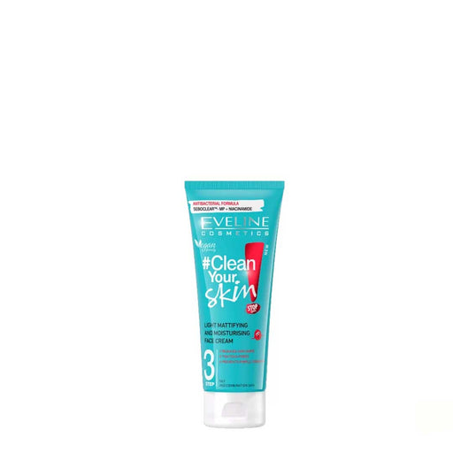 Crema Facial Matificante e Hidratante - Clean Your Skin - Eveline - 1