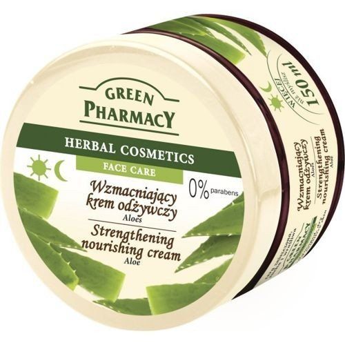 Crema Facial Fortalecedora y Nutritiva para Piel Seca Aloe Vera - Green Pharmacy - 1