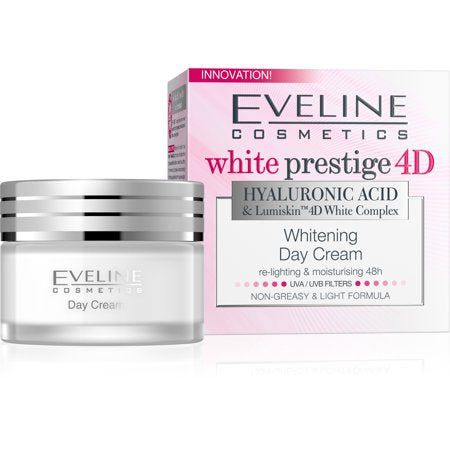 Crema de Día Blanqueadora - White Prestige 4D - Eveline - 1