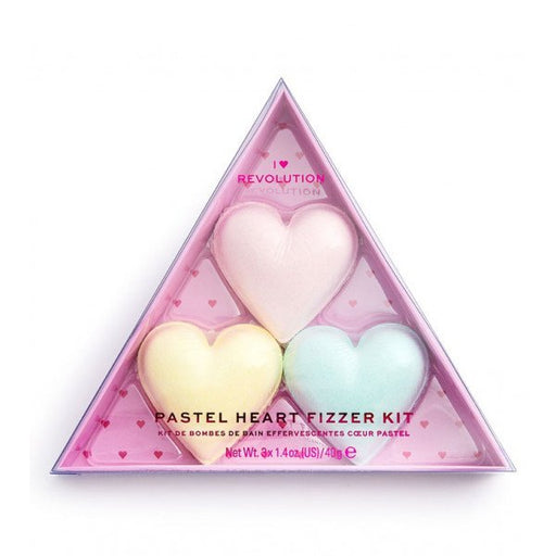Set Bombas de Baño Pastel Heart Fizzer - I Heart Revolution - 1