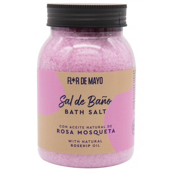 Sal de Baño Rosa Mosqueta - Flor de Mayo: 650gr - 2