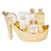 Set Zapato Scented Bath Gold: Set 5 Productos - Idc Institute - 1
