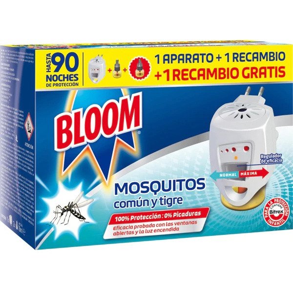 Insecticida Eléctrico + 2 Recambios - Bloom - 1