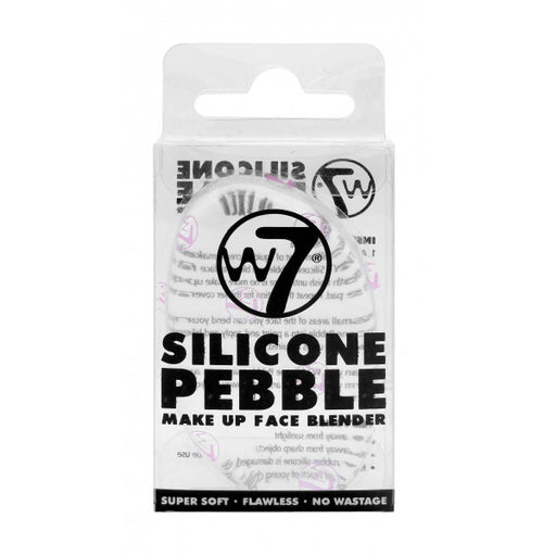 Silicone Pebble Make Up Face Blender Esponja de Maquillaje: 1 Esponja - W7 - 1