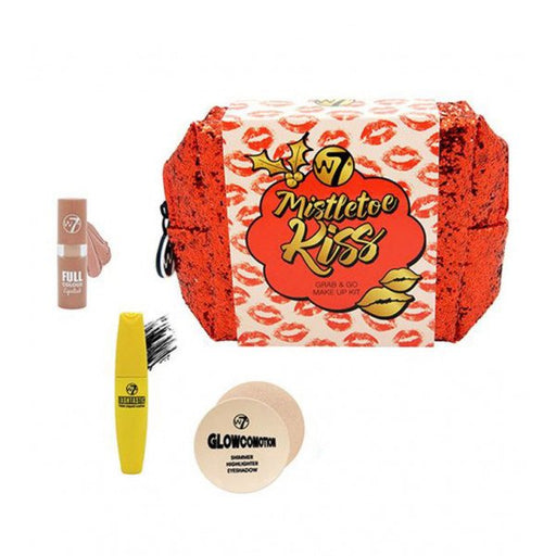 Mistletoe Kiss Kit de Maquillaje Grab & Go: Set 4 Productos - W7 - 1
