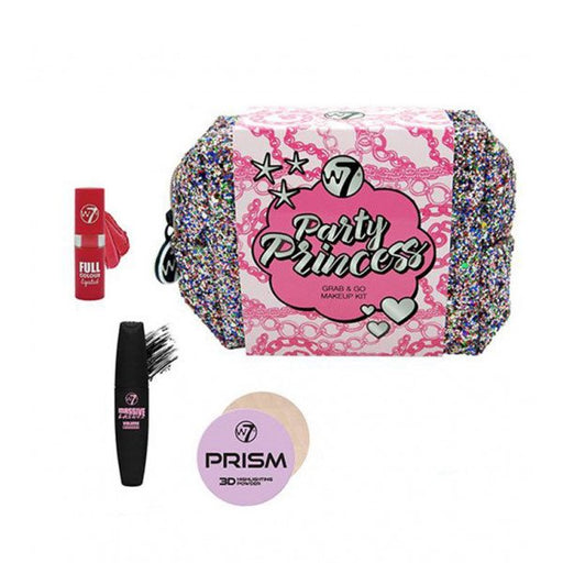 Party Princess Kit de Maquillaje Grab & Go: Set 4 Productos - W7 - 1
