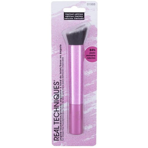 Pretty in Pink Angled Foundation Brocha para Definición Impecable: Brocha - Real Techniques - 1
