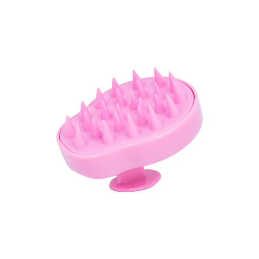 Cepillo Masajeador Púas de Silicona Rosa - Hu: Pequeño - 2