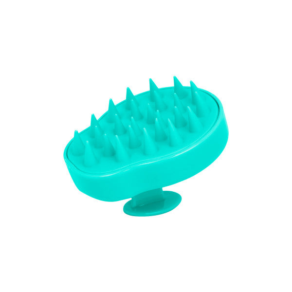 Cepillo Masajeador Púas de Silicona Azul - Hu: Pequeño - 1