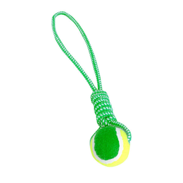 Juguete Cuerda Pelota de Tenis - Hu: Verde - 1