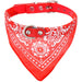 Collar Bandana Roja - Hu: L - 5