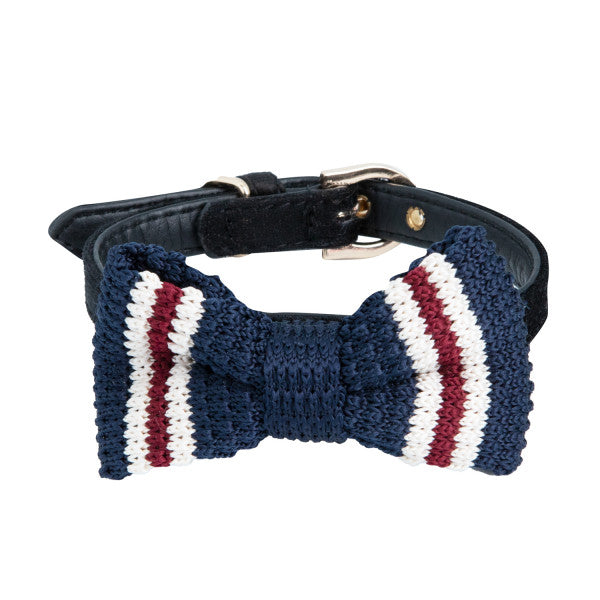 Collar con Lazo Crochet Navy - Hu: Pequeño - 2