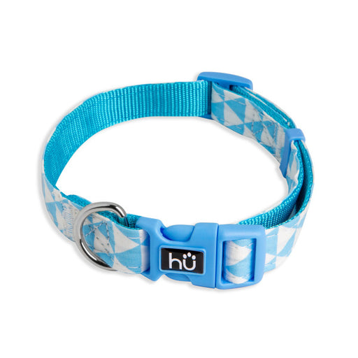 Collar Geométrico Azul - Hu: M: 33 cm - 53 cm. - 2
