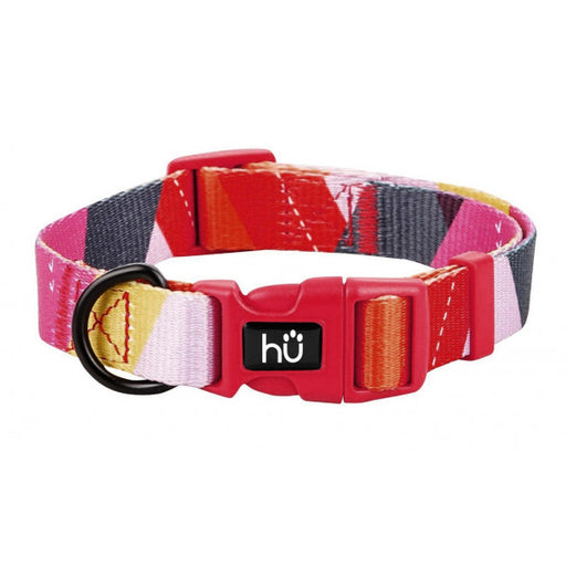 Collar Color Block Rojo - Hu: S - 2