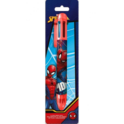 Bolígrafo 6 Colores Spiderman: 1 Unidad - Disney - 1