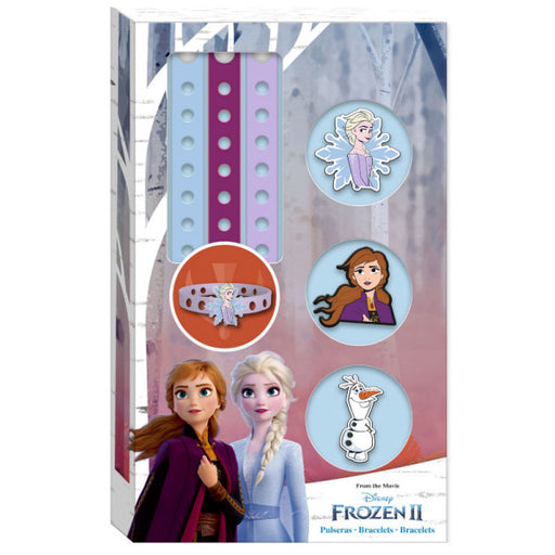 Frozen Ii Set 3 Pulseras con Charms: 1 Unidad - Disney - 1