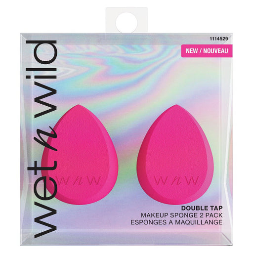 Pack 2 Esponjas Double Tap Makeup Sponge: Set 2 Artículos - Wet N Wild - 1