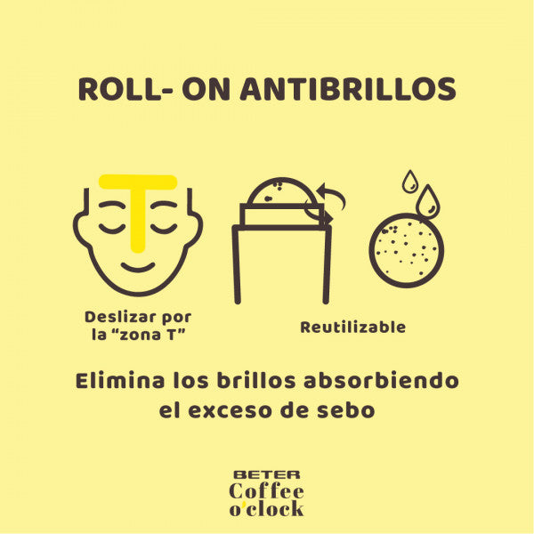 Rodillo Volcánico Antibrillos Coffe Oclock - Beter - 3