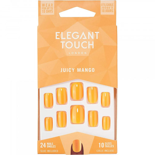 Uñas Postizas Juicy Mango - Elegant Touch - 1