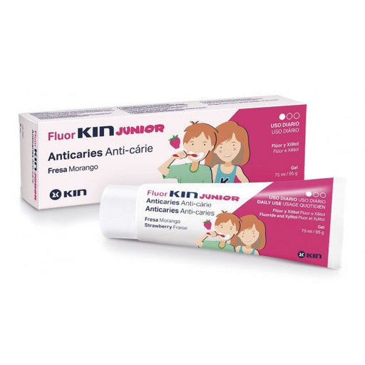 Fluor Junior Gel Dentifrico - Kin - 1