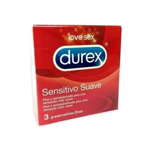 Sensitivo Suave Preservativos - Durex: 3 unidades - 2