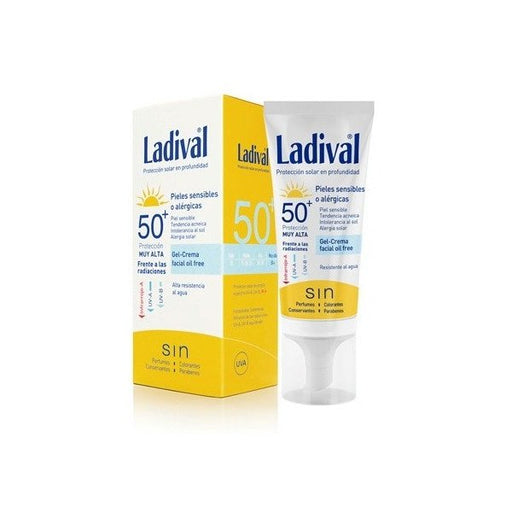 Gel Crema Facial Pieles Sensibles - Ladival - 1