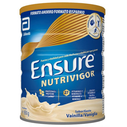 Ensure Nutrivigor Lata Vainilla - Abbott: 850 gramos - 1