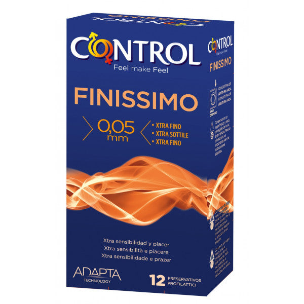 Preservativos Finissimo - Control: 2 x 12 unidades - 1