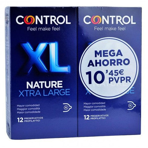 Nature Xl Preservativos - Control: 2 x 12 unidades - 1