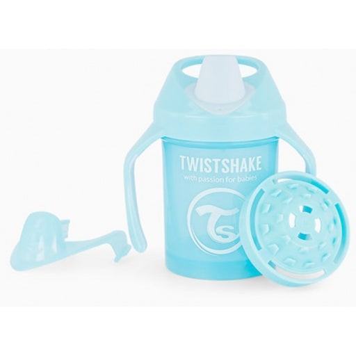 Taza Minicup +4m - Twistshake: Azul - 1