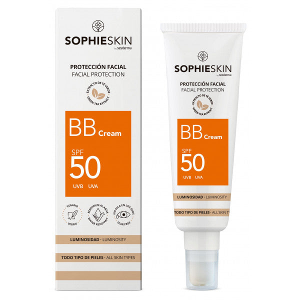 Bb Cream Protector Solar Facial Spf 50 - Sophieskin - 1