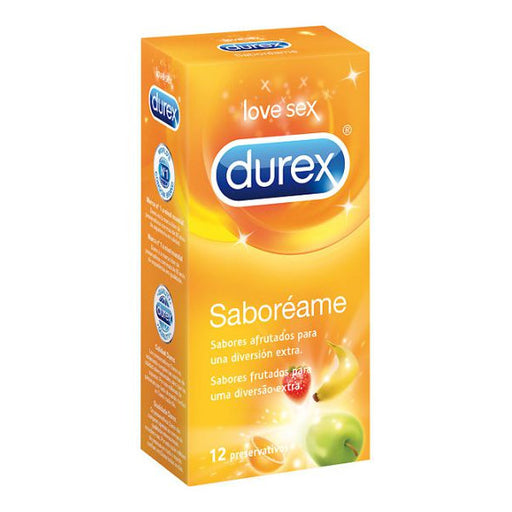 Saboréame Preservativos con Sabor Afrutado - Durex - 1