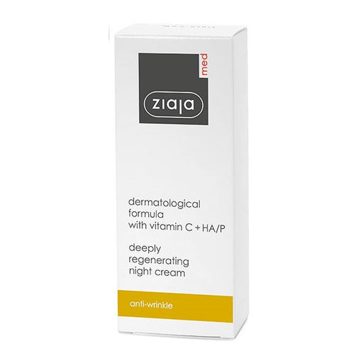 Crema de Noche Antiarrugas Regeneradora con Vitamina C y Ha/p - Ziaja - 1