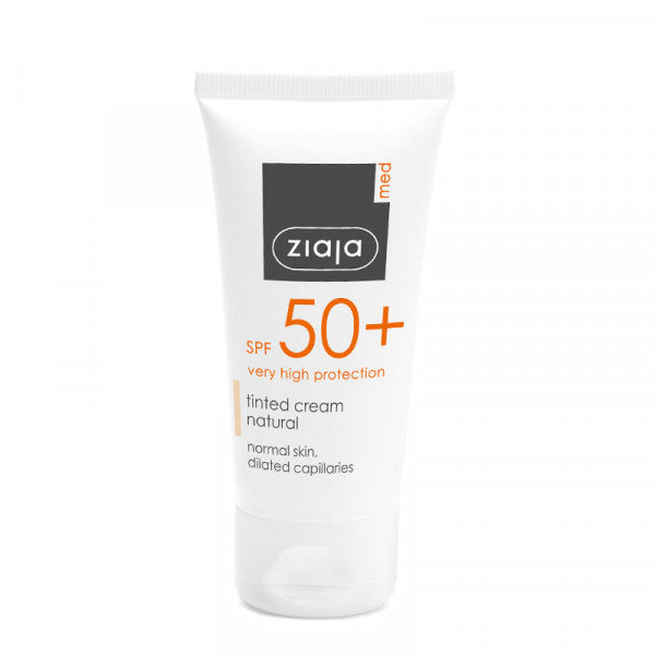 Crema Facial Protectora con Color Natural Spf50+ - Ziaja - 2