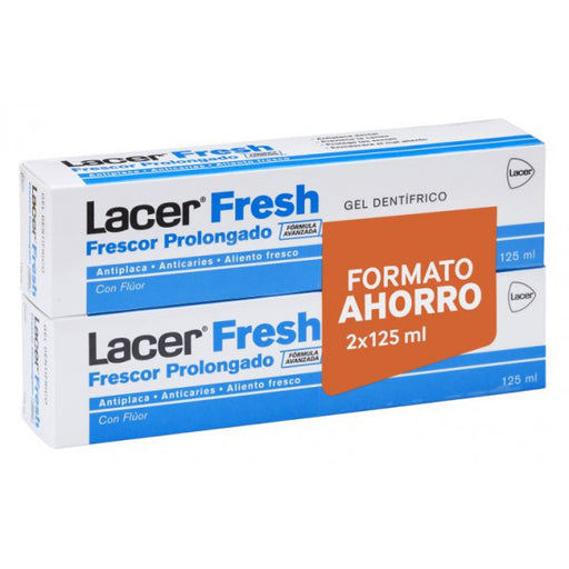 Dentifrico Fresh Gel - Lacer: 2 x 125ML - 1