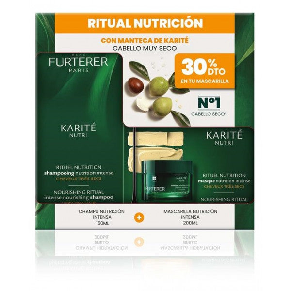 Karité Ritual Nutrición con Manteca de Karité: Set 2 Productos - Rene Furterer - 1