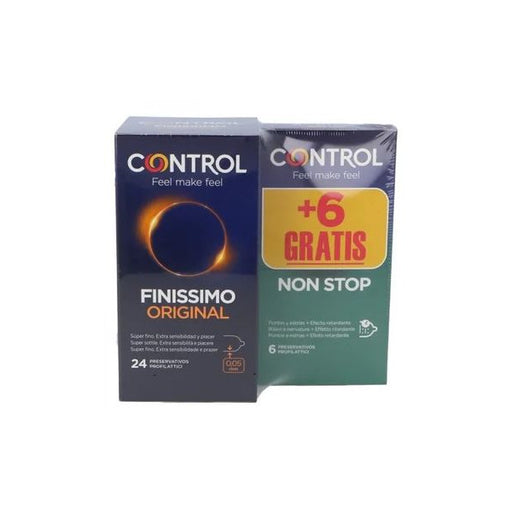 Pack Preservativos Finissimo + Non Stop - Control - 1
