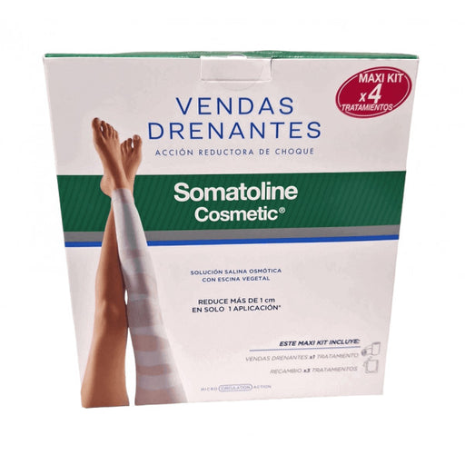 Kit 1 Vendas Drenantes + 3 Recambios - Somatoline - 1