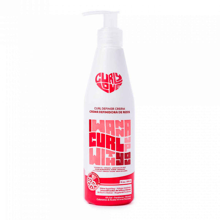 Crema Definidora de Rizos Curl Definer Cream - Curly Love: 290ml - 2