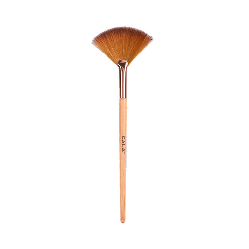 Brocha Maquillaje - Natural Bamboo Fan Brush - Cala - 1